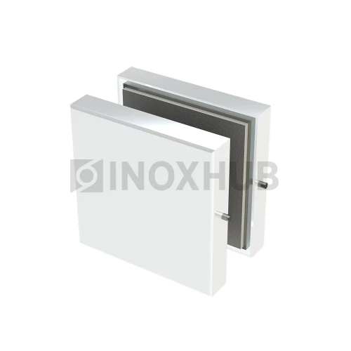 Коннектор (122 PSS) стекло-стекло, стекло 10-12 мм, нерж. сталь полированная