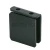 Коннектор (731 BLC) стекло-стена, Черный мат