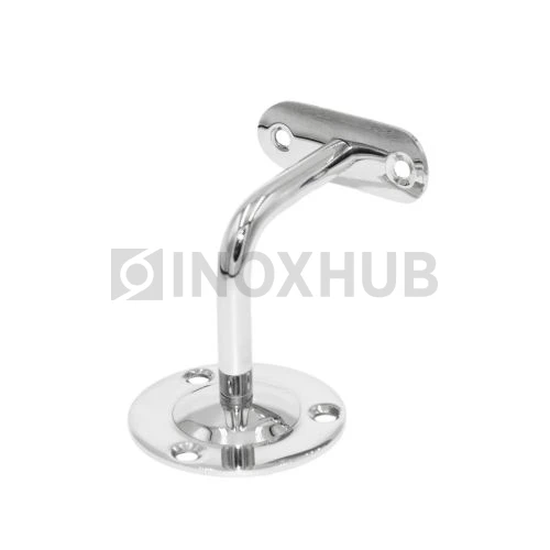 Крепление пристенного поручня с ложементом (Ø50.8), AISI 304, GRIT 600