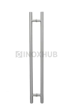 Ручка (633-1800 SSS) 32×1020×1800 мм, стекло 8-12 мм, нерж. сталь матовая