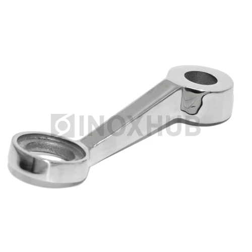 Половина I-образного спайдера, КОРОТКИЙ, AISI 316, GRIT 600