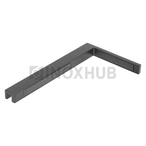 Угловой стабилизатор (BLC), левый, нерж. сталь Черный мат