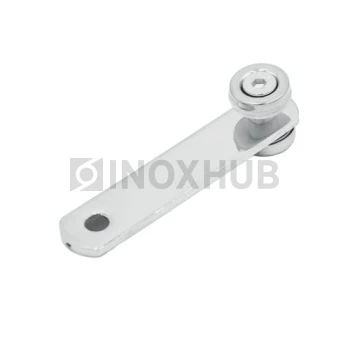 Стеклодержатель пластина оконечный м/о 85, стекло 6.0-18.0 мм, AISI 304, GRIT 600