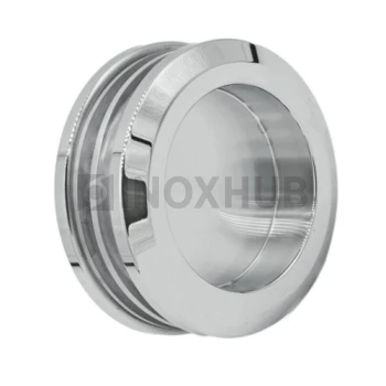 Ручка для раздвижной двери (065 SSS), стекло 8.0-12.0 мм, нерж. сталь матовая