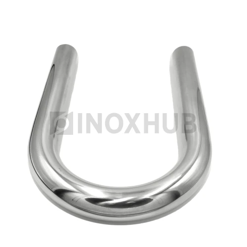 Окончание поручня пандуса, Ø38.1 мм, AISI 304, GRIT 600