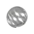 Заглушка для поручня с пазом, Ø48.3 мм, AISI 304, GRIT 600