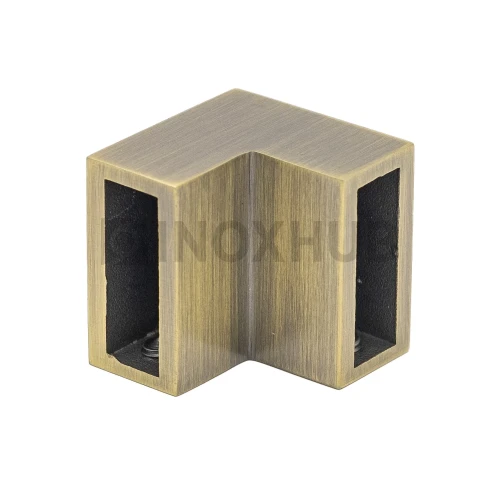 Соединитель штанги 90° (340 Bronze), штанга 30×10 мм, под Бронзу