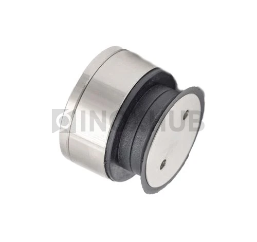 Точечное крепление (504 SSS) 14.5-18.5 мм, регулируемое под зенковку, AISI 304, нерж. сталь матовая