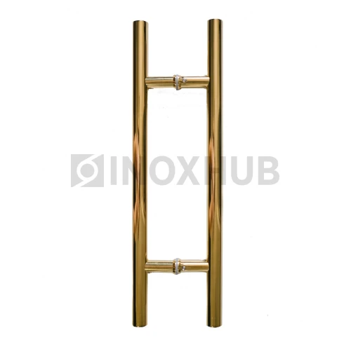 Ручка (633-450 Gold) 25×275×450 мм, стекло 8-12 мм, под Золото