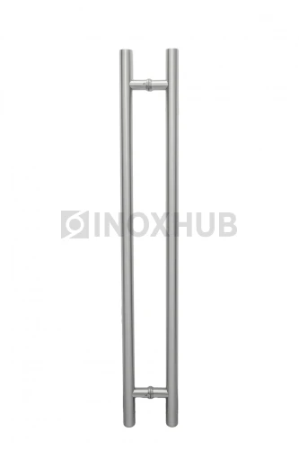 Ручка (633-800 SSS) 32×625×800 мм, стекло 8-12 мм, нерж. сталь матовая