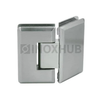 Петля (302 SC) стекло-стекло 135°, матовый хром