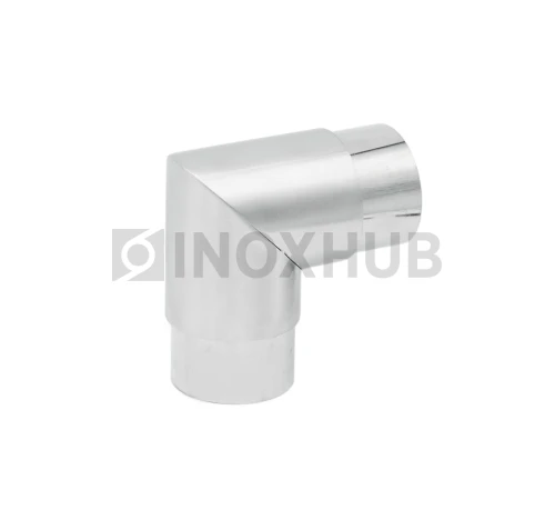 Отвод для поручня с пазом, Ø42.4 мм, AISI 304, GRIT 320