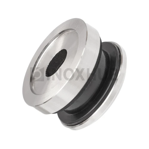 Точечное крепление (501a SSS) не регулируемое без зенковки, 6 мм, матовая нерж. сталь