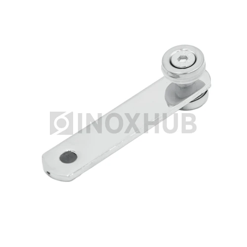 Стеклодержатель пластина оконечный м/о 85, стекло 6.0-18.0 мм, AISI 304, GRIT 600