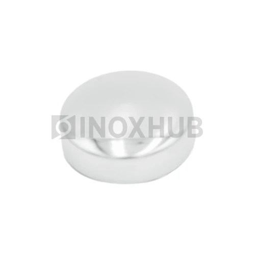 Заглушка внешняя штамп., Ø50.8 мм, AISI 304, GRIT 600