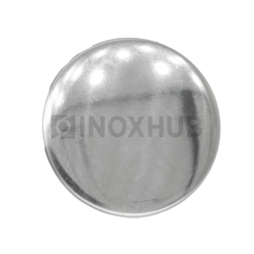 Заглушка штамп. под сварку, Ø38.1 мм, AISI 304, GRIT 600