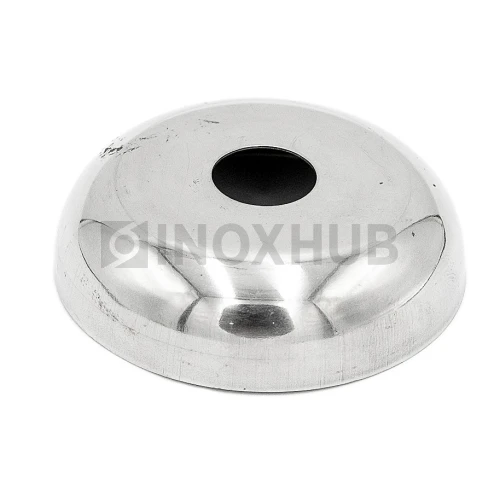 Низ стойки малый декоративный, Ø12.0×50.0 мм, AISI 304, GRIT 600