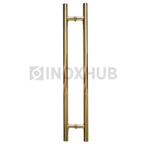 Ручка (633-800 Gold) 32×625×800 мм, стекло 8-12 мм, под Золото