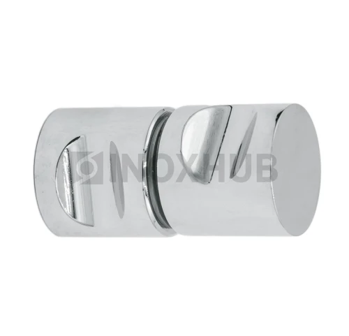 Кноб (696 PC), стекло 6.0-12.0 мм, полированный хром