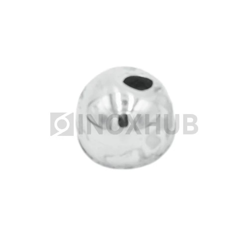 Соединение поручня со стойкой штамп. под 30°, Ø16.0 мм, AISI 201, GRIT 600