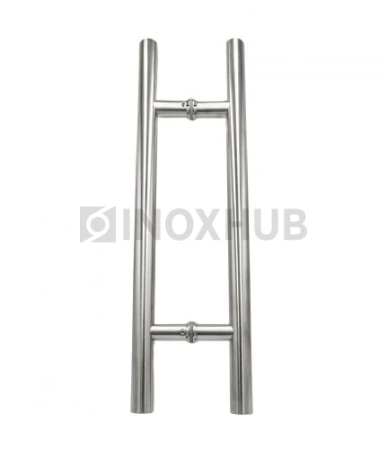 Ручка (633-450 SSS) 25×275×450 мм, стекло 8-12 мм, нерж. сталь матовая