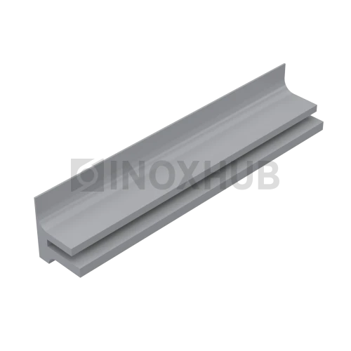 Уплотнитель 2 мм на нащельник к несущему профилю, серый