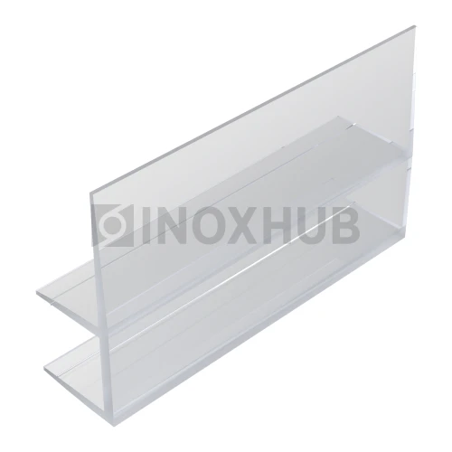 Профиль (214-10) ус 17 мм, L=2200, стекло 10.0 мм