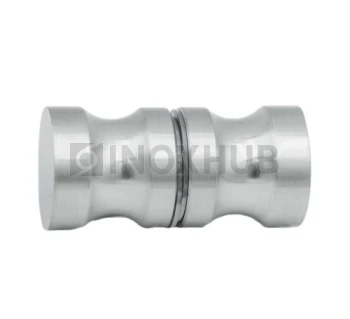 Кноб (692 SC), стекло 6.0-12.0 мм, матовый хром