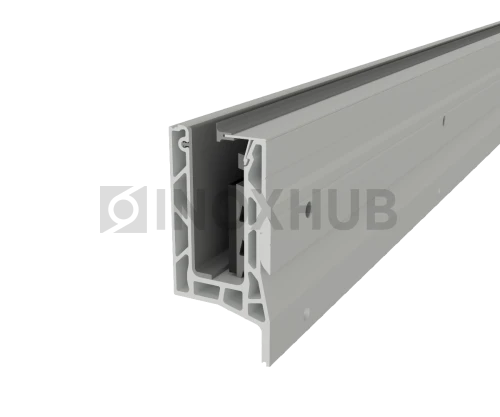 Профиль 133 БАЗА комплект для бокового крепления, 6000 мм, Анодированный алюминий