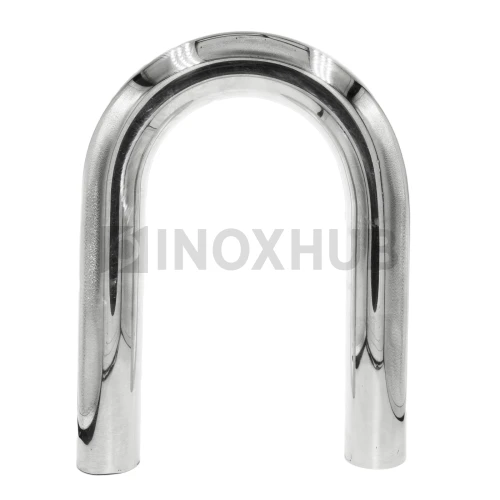 Окончание поручня пандуса, Ø50.8 мм, AISI 304, GRIT 600