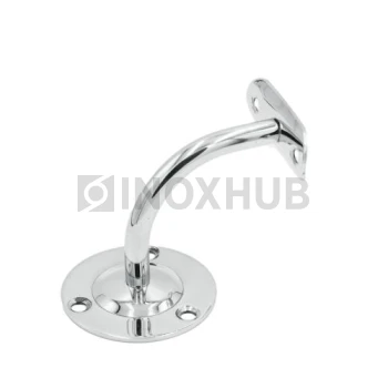 Крепление пристенного поручня с ложементом (Ø50.8) сварное (комб), AISI 201, GRIT 600