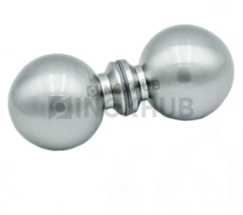 Кноб шар (698 SC), стекло 6.0-12.0 мм, матовый хром