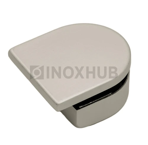 Ответная часть (86-3 SSS) на стекло, нерж. сталь матовая