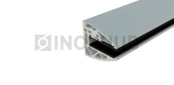 Профиль НАБОР для КОЗЫРЬКА с крышками (обновлённая версия), кратно 6 м, Анодированный алюминий