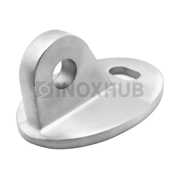 Крепление тяги к стене вертикальное, AISI 316, GRIT 320