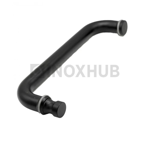 Ручка-полотенцесушитель (621-275 BLC), Ø25.0 м/о 275 мм, Черный мат