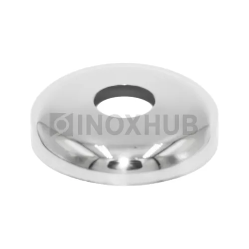Низ стойки малый декоративный, Ø16.0×60.0 мм, AISI 304, GRIT 600