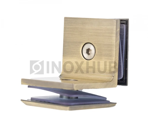 Коннектор (725 Bronze) стекло-стекло 90°, под Бронзу