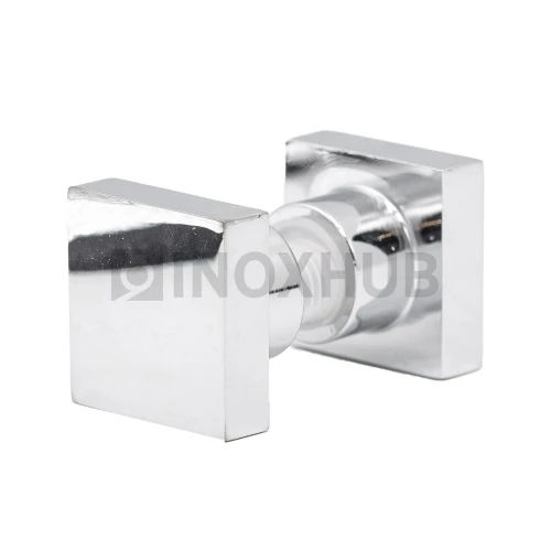 Кноб квадратный (684 PC), стекло 6.0-12.0 мм, полированный