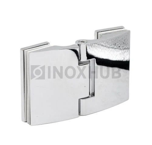 Петля (512 PC) стекло-стекло, открывание наружу, полированный хром