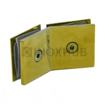 Коннектор (726 Gold) стекло-стекло 135°, под Золото