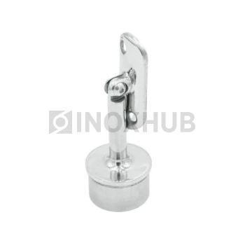 Наконечник штырь с ложементом (Ø50.8) регулируемый, Ø42.4×1.5 мм, AISI 304, GRIT 600