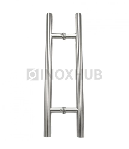 Ручка (633-450 SSS) 25×275×450 мм, стекло 8-12 мм, нерж. сталь матовая