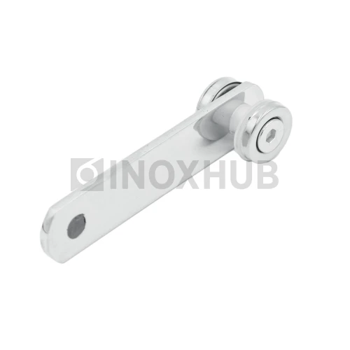 Стеклодержатель пластина оконечный м/о 85, стекло 6.0-18.0 мм, AISI 304, GRIT 600