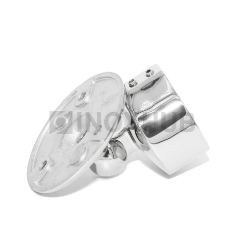 Фланец настенный регулируемый, Ø50.8 мм, AISI 304, GRIT 600