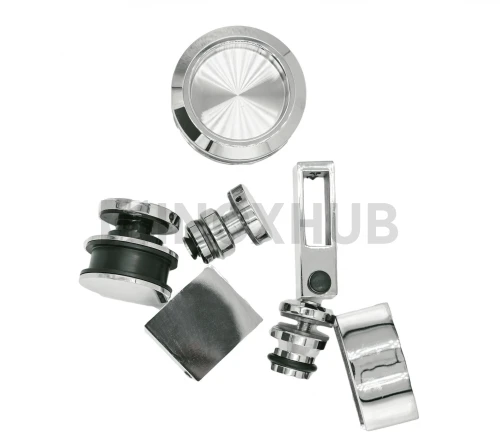 Комплект душевой (400 PSS) раздвижной системы, нерж. сталь полированная