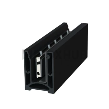 Профиль 80 БАЗА комплект, 60.0×80.0×6000 мм, RAL 9005 Черный Мат