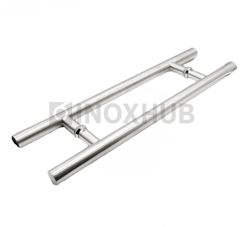 Ручка (633-450 SSS) 25×275×450 мм, стекло 8-12 мм, нерж. сталь матовая