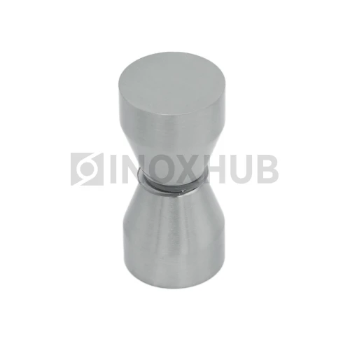 Кноб (693 SC), стекло 6.0-12.0 мм, матовый хром