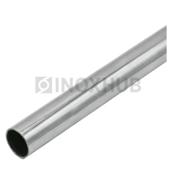 Труба круглая AISI 304, ASTM A554, Ø12.0×1.0×4000 мм, GRIT 600